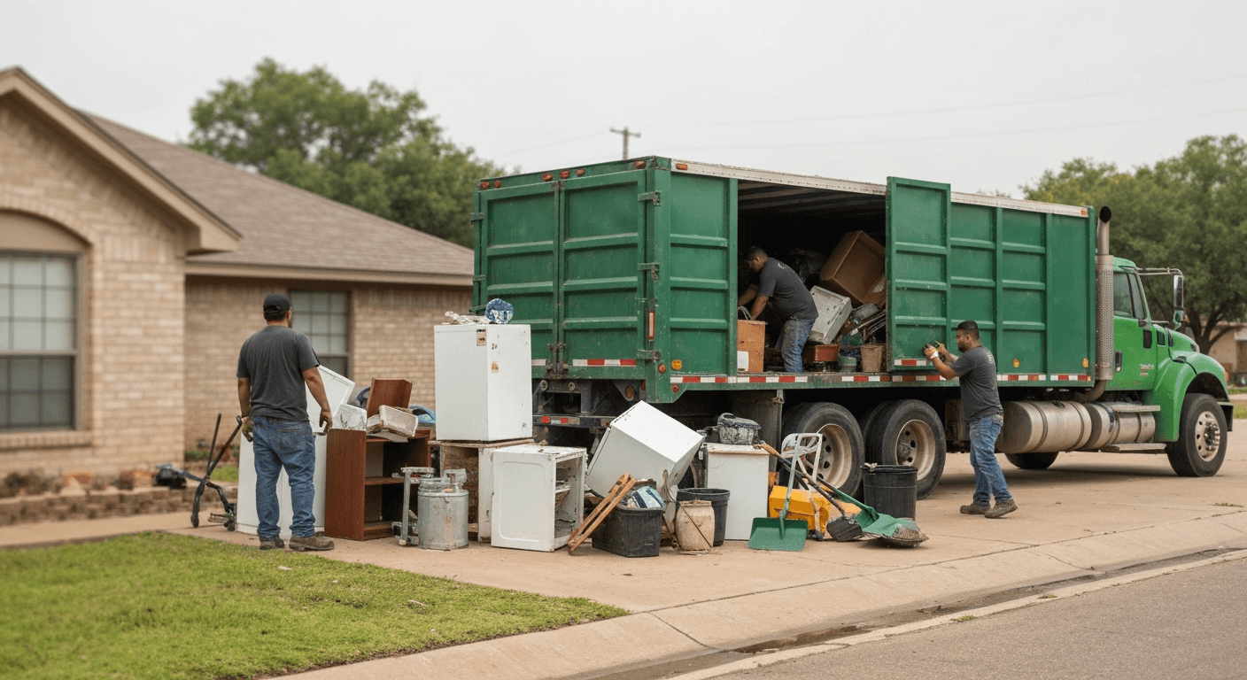 What to Expect on Junk Removal Day in San Angelo TX